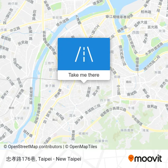 忠孝路176巷 map
