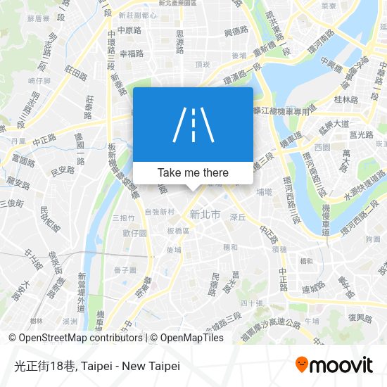 光正街18巷地圖
