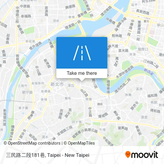 三民路二段181巷地圖