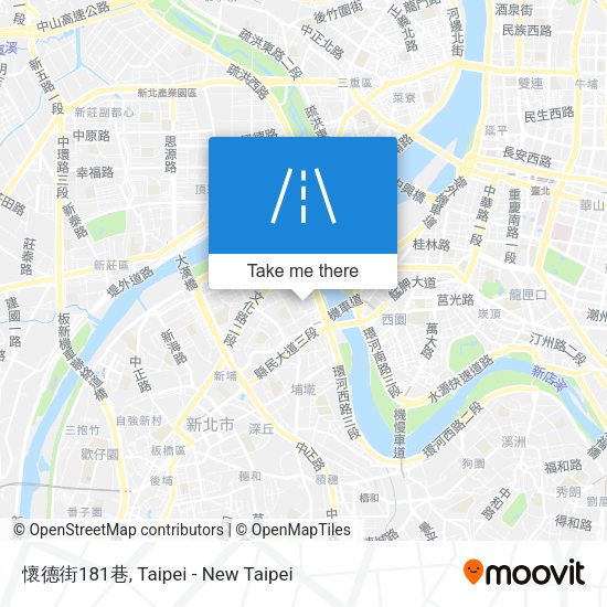 懷德街181巷 map
