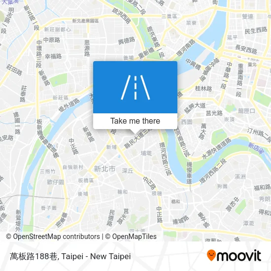 萬板路188巷 map