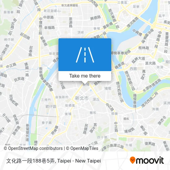 文化路一段188巷5弄地圖
