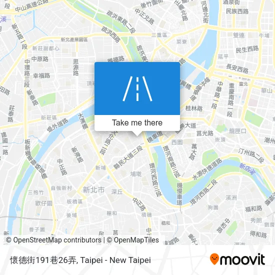 懷德街191巷26弄地圖