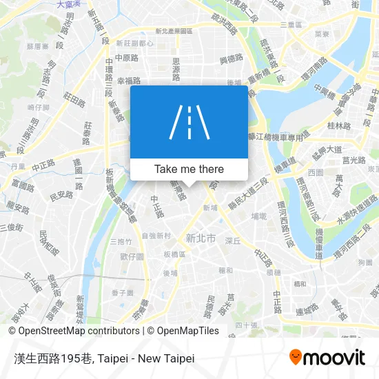 漢生西路195巷地圖