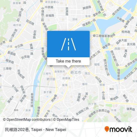 民權路202巷 map