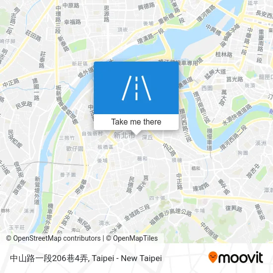 中山路一段206巷4弄地圖