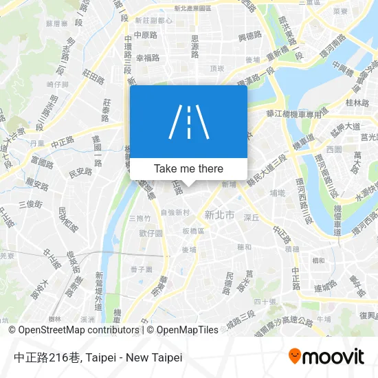 中正路216巷 map