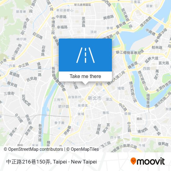 中正路216巷150弄地圖