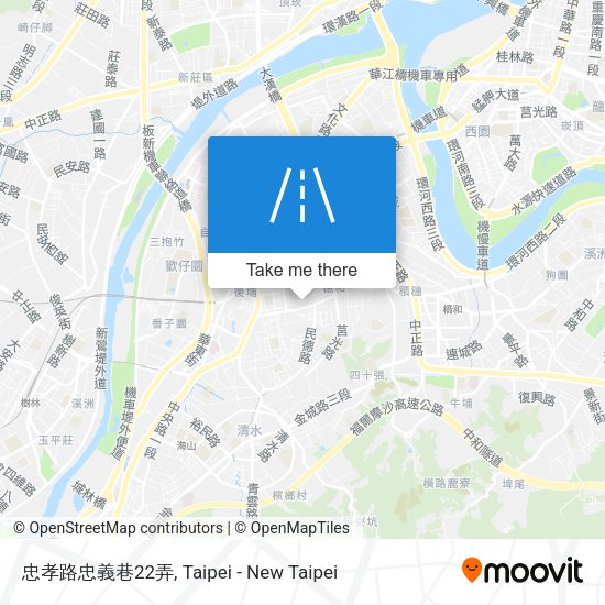 忠孝路忠義巷22弄 map
