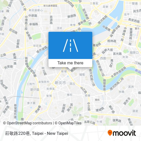 莊敬路220巷 map