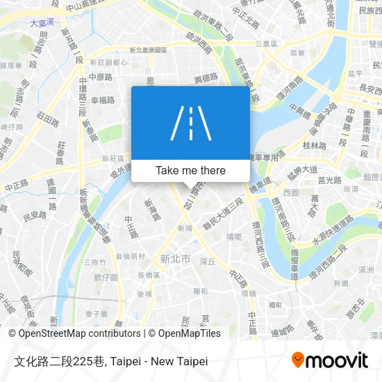 文化路二段225巷地圖