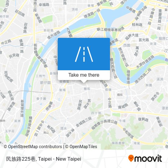 民族路225巷地圖