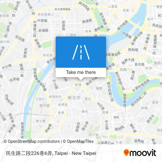 民生路二段226巷6弄地圖
