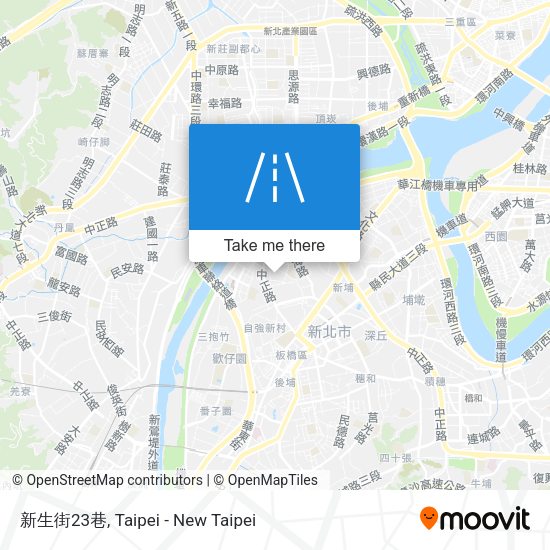 新生街23巷地圖