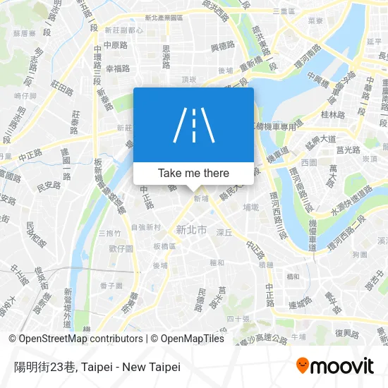 陽明街23巷 map
