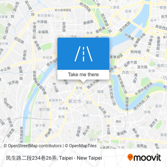 民生路二段234巷26弄 map