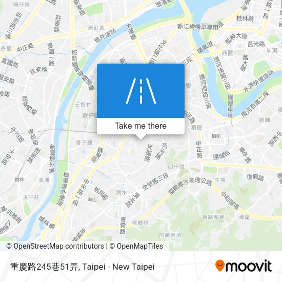 重慶路245巷51弄地圖