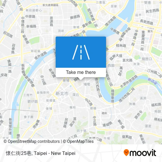 懷仁街25巷地圖