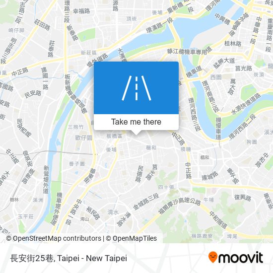 長安街25巷地圖