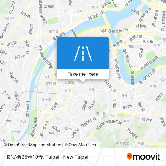 長安街25巷10弄地圖