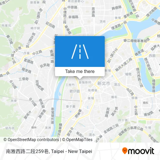 南雅西路二段259巷地圖