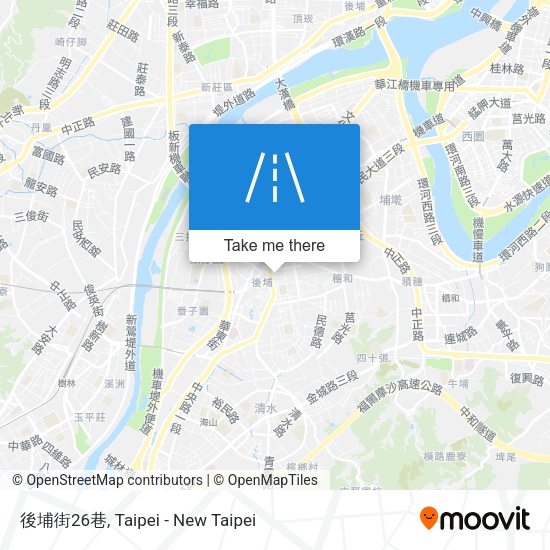 後埔街26巷地圖
