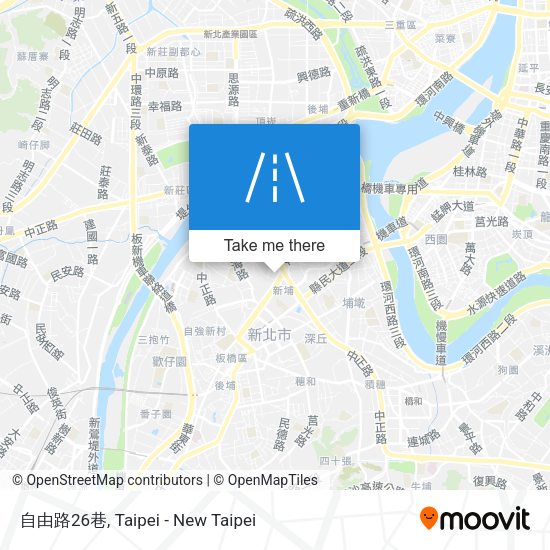 自由路26巷 map
