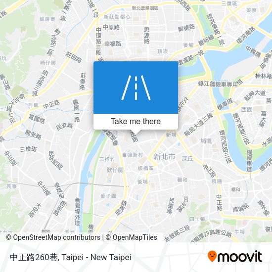 中正路260巷 map