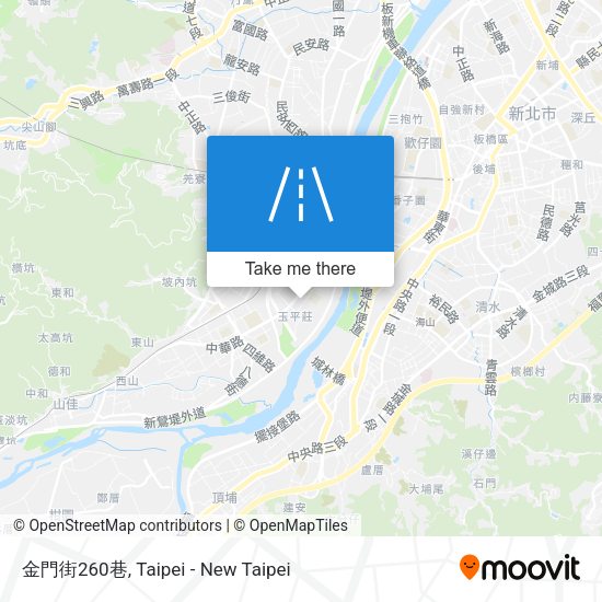 金門街260巷 map