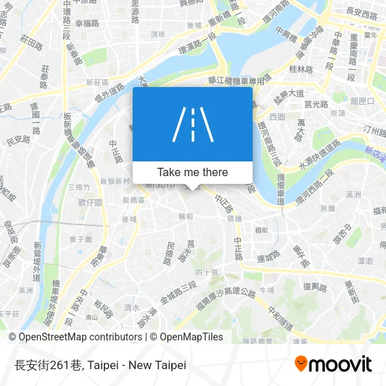 長安街261巷 map