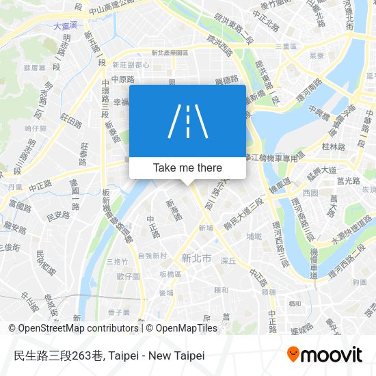 民生路三段263巷 map