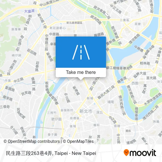 民生路三段263巷4弄地圖