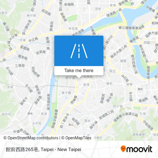 館前西路265巷 map