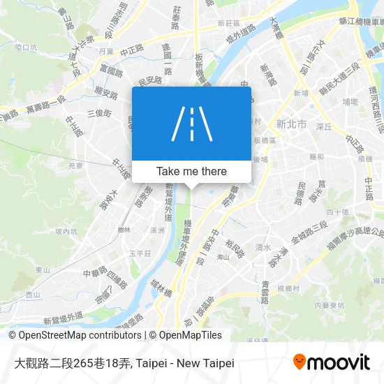 大觀路二段265巷18弄 map