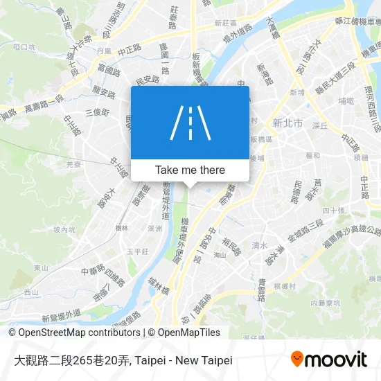大觀路二段265巷20弄 map
