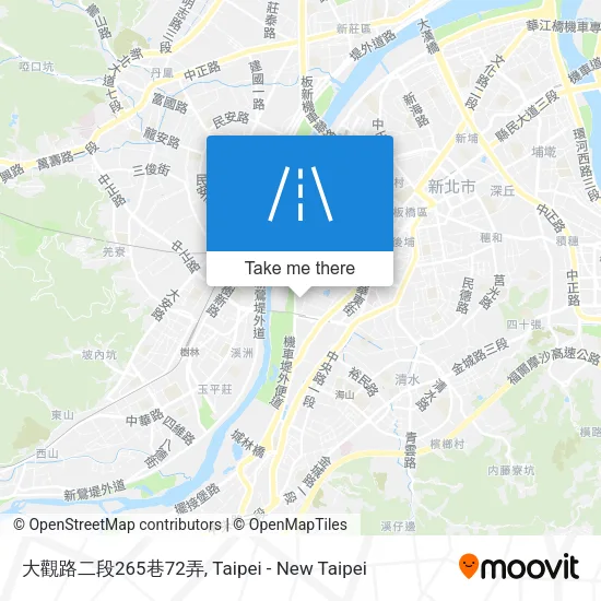 大觀路二段265巷72弄 map