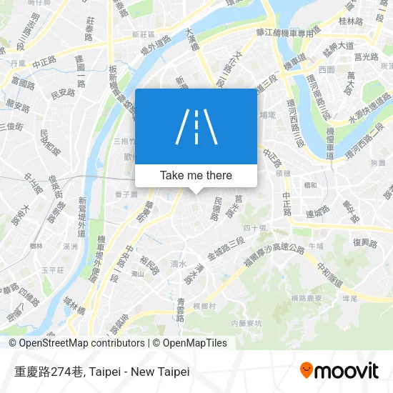 重慶路274巷 map