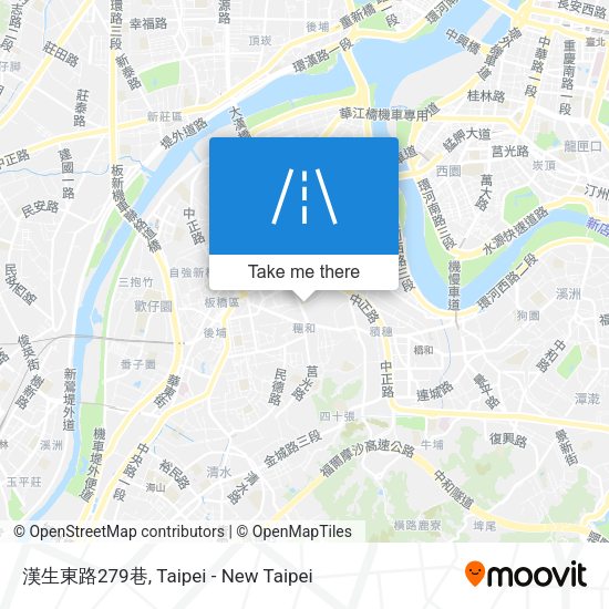 漢生東路279巷地圖