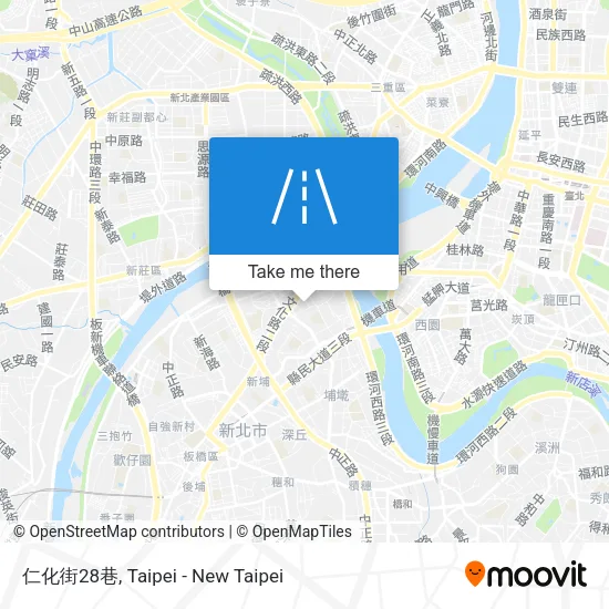 仁化街28巷地圖