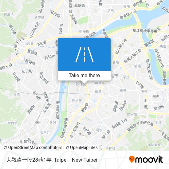 大觀路一段28巷1弄 map