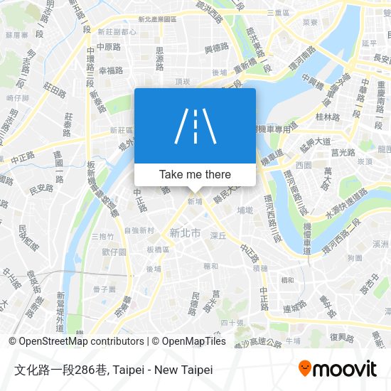 文化路一段286巷地圖
