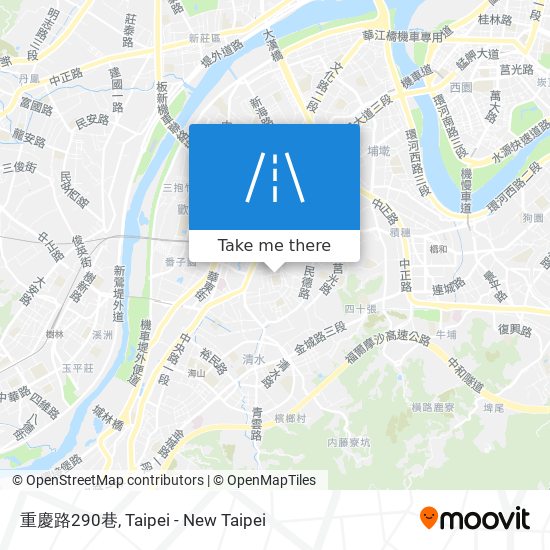 重慶路290巷 map