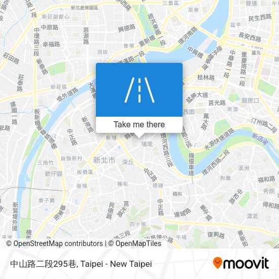 中山路二段295巷地圖