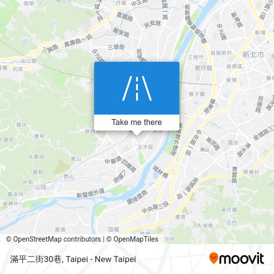 滿平二街30巷 map