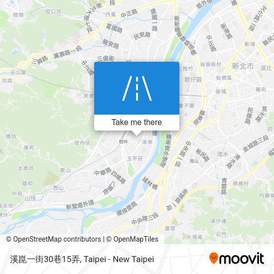 溪崑一街30巷15弄地圖