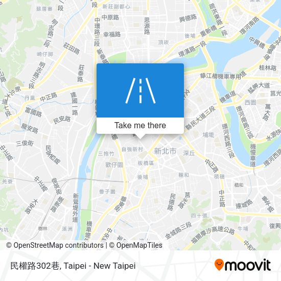 民權路302巷 map