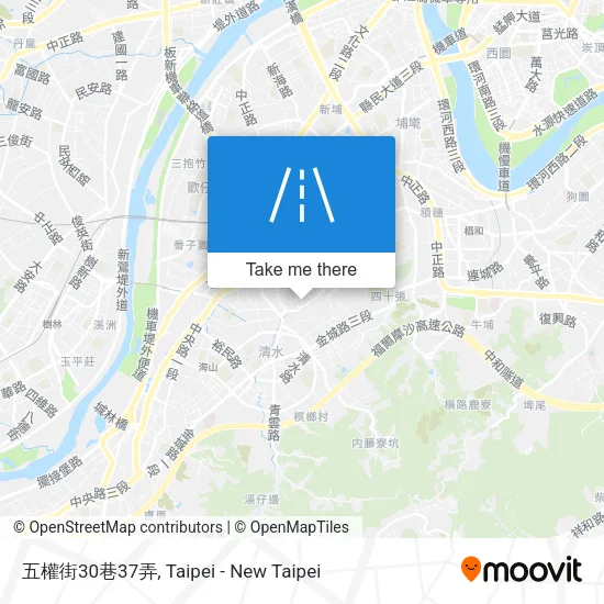 五權街30巷37弄地圖