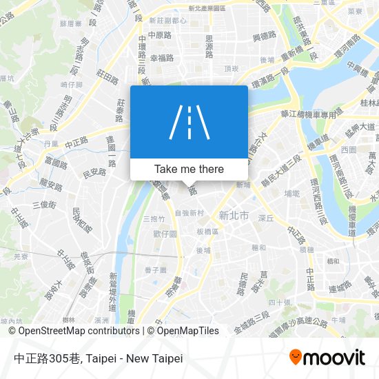 中正路305巷 map