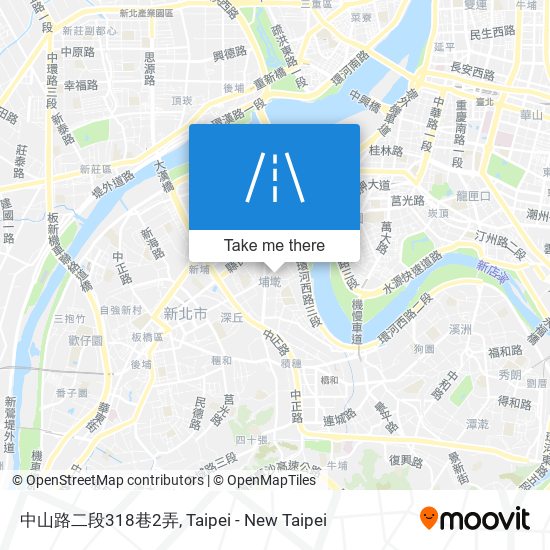 中山路二段318巷2弄地圖