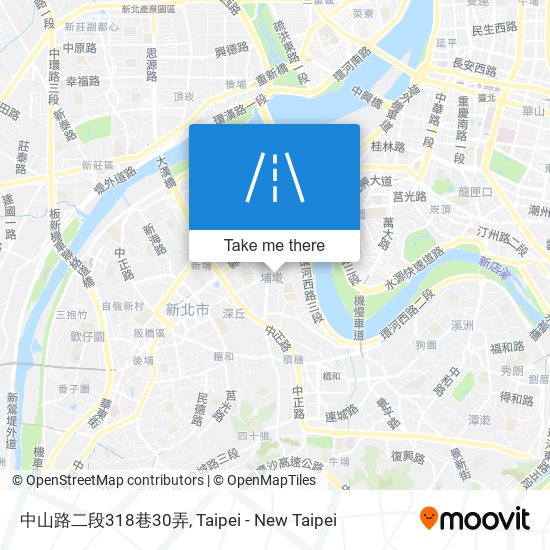 中山路二段318巷30弄地圖